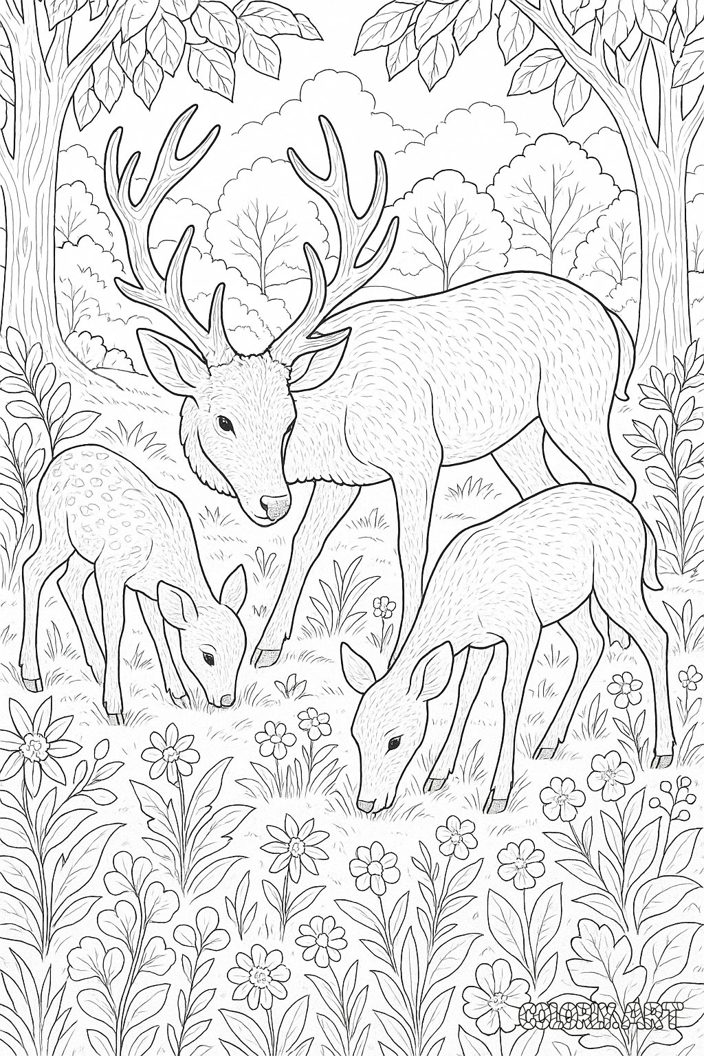 Deer Family Grazing (2).png